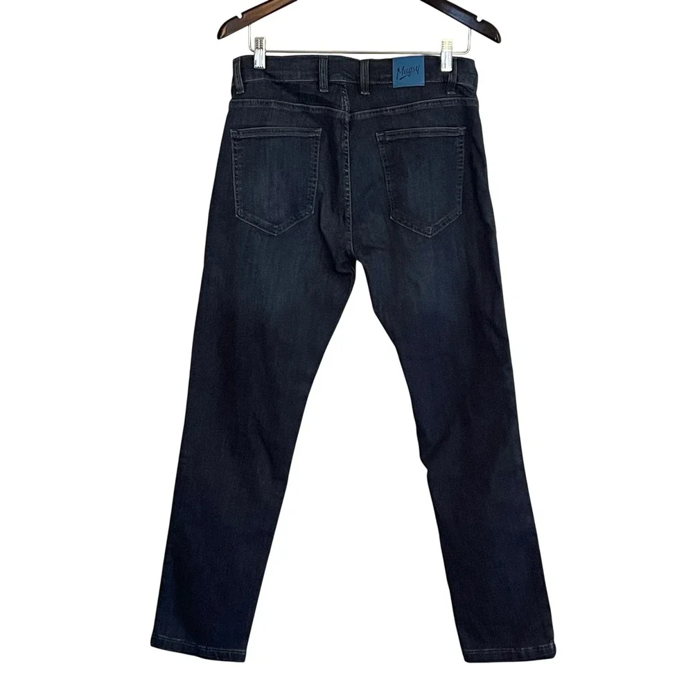 Mugsy Fultons Mens Dark Wash Slim Straight Stretch Jeans‎ 32x30 Indigo FLX3NFU